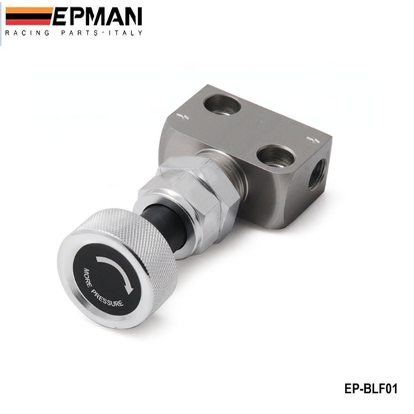 silver Brake Proportion Valve Adjustable Prop, Brake Bias Adjuster Racing Lever Type EP-BLF01