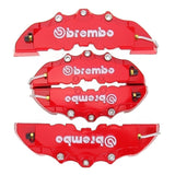 High Quality ABS Plastic Truck 3D Red Useful Car Universal Disc Brake Caliper Covers Front Rear Auto Universal Kit