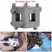 Auto Car Rear Disc Slave Brake Caliper Piston Rewind/Wind Back Cube Tool 3/8" Removal Drive Tool Adjuster Replacement Parts