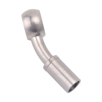 SPEEDWOW AN3 0/28degree Stainless Steel Banjo Fitting Brake Line Hose Swivel End Crimp on Banjo Fitting