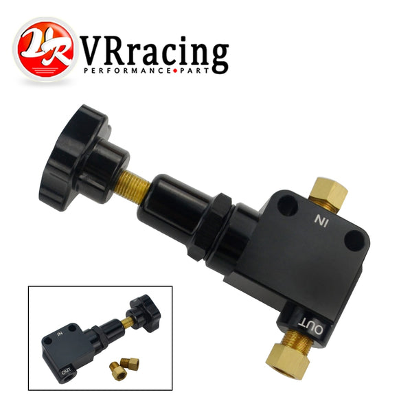 VR RACING - Brake Bias Proportioning Valve Pressure Regulator For Brake Adjustment VR3314BK