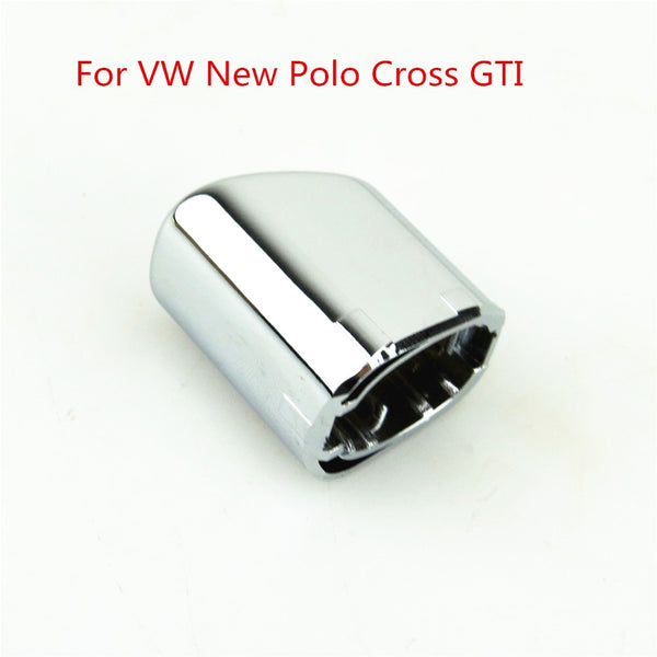 READXT Car Accessories Chrome Hand Brake Lever Button Cover Parking Button Cover Styling For VW New Polo CROSS GTI 6RD 711 333 A