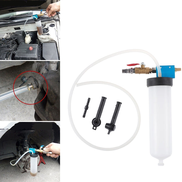 Car Brake Fluid Bleeder Oil Extractor Change Oil Bleeding Replacement Tool Clutch Oil Exchange Drained Kit Car Pumping Brakes