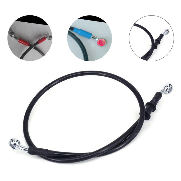 50/60/90/120/150cm Motorcycle Braided Steel Hydraulic Reinforced Clutch Brake Hose Tube Line Motorbike Disc Brake Accessories