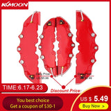 High Quality ABS Plastic Truck 3D Red Useful Car Universal Disc Brake Caliper Covers Front Rear Auto Universal Kit