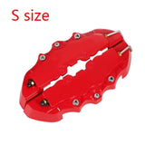 2019 New ABS Plastic Truck 3D Red Useful Car Universal Disc Brake Caliper Covers Front Rear Auto Universal Kit