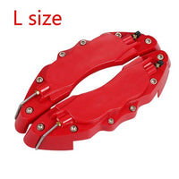 2019 New ABS Plastic Truck 3D Red Useful Car Universal Disc Brake Caliper Covers Front Rear Auto Universal Kit