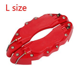 2019 New ABS Plastic Truck 3D Red Useful Car Universal Disc Brake Caliper Covers Front Rear Auto Universal Kit