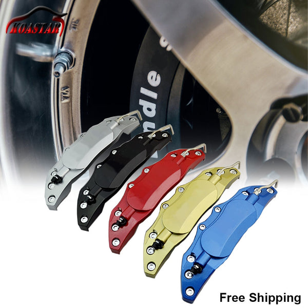 240mm High Quality Aluminum Front Brake Caliper Cover /Truck 3D Useful Car Disc Rear Brake Caliper Covers Auto Universal Kit