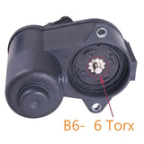 New 6/12 Torx 3C0998281A 3C0998281B Rear Caliper Parking Brake Servo Motor for Passat B6 CC Tiguan Audi 3C0998281 32330208