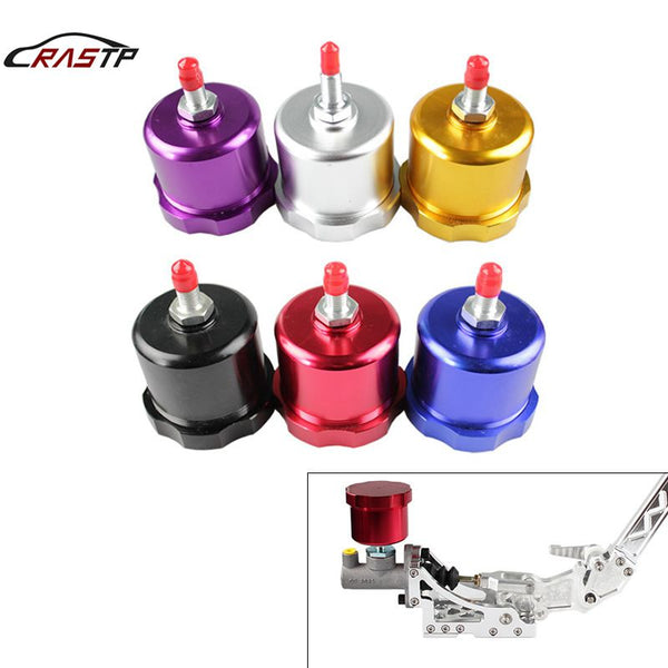 RASTP - Racing Handbrake Drift Hydraulic Oil Tank For Honda Fluid Reservoir E-brake Auto Master Cylinder Car Parts RS-HB902